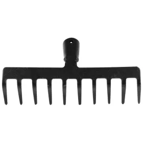 Kovácsolt gereblye, 10 fogú, fekete_KIFUTÓ