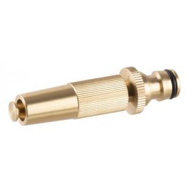 Hagyományos locsolófej, réz, fokozatmentesen állítható