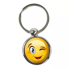 Basi-SH 0064 D3 kacsintó arcos kulcstartó