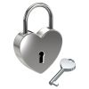 Basi-Heart Lock szerelemlakat