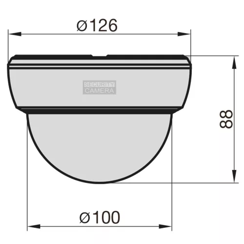 Basi-KA 305-dome álkamera