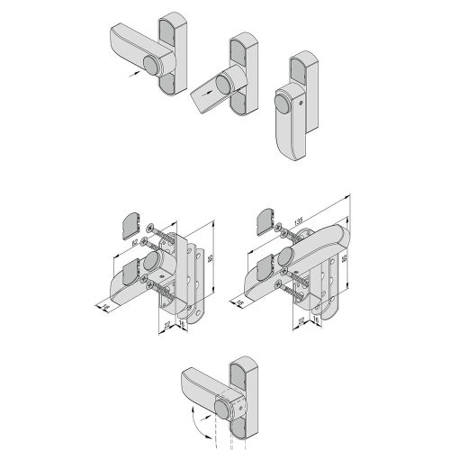 Basi-FS 500-forgatós befeszítésgátló