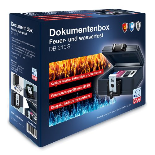 Basi-DB 210 S-tűz- és vízálló kazetta
