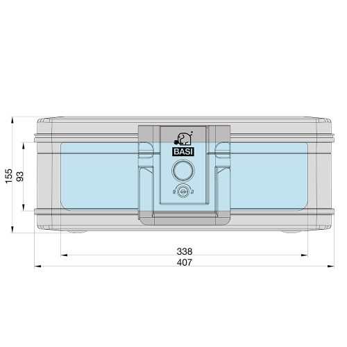 Basi-DB 210 M tűz- és vízálló kazetta