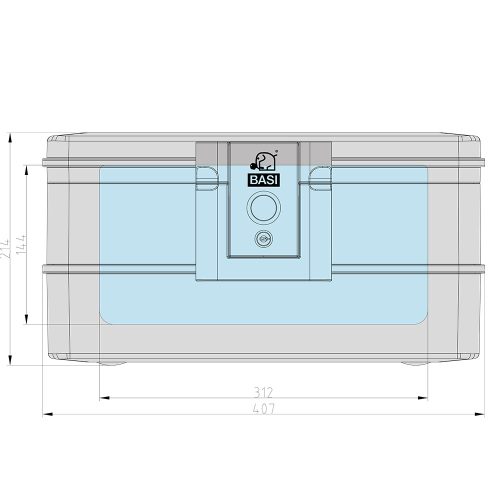 Basi-DB 210 L tűz- és vízálló kazetta