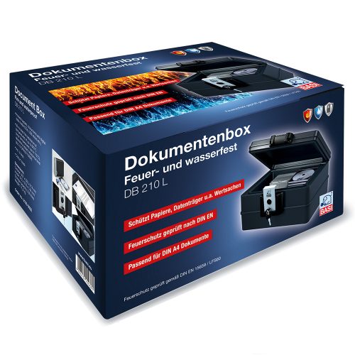 Basi-DB 210 L tűz- és vízálló kazetta