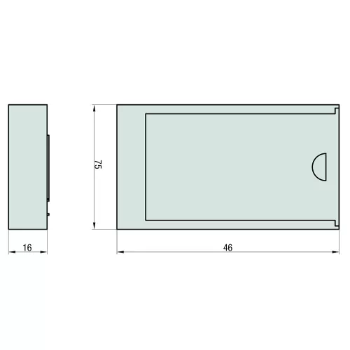 Basi-SBO 210 75mágneses kulcsdoboz