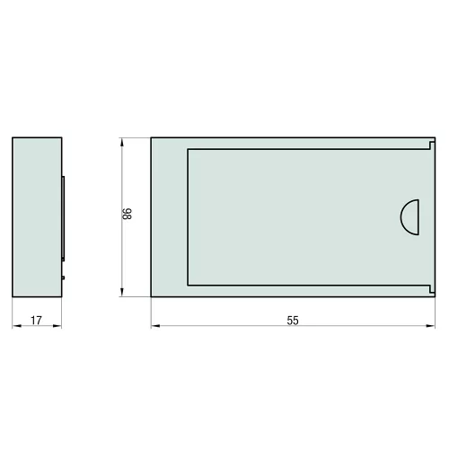 Basi-SBO 210 98-mágneses kulcsdoboz