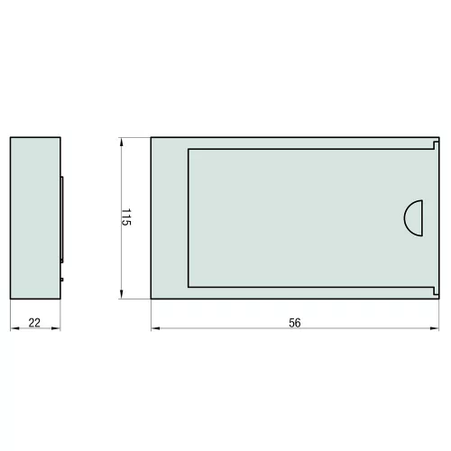 Basi-SBO 210 115mágneses kulcsdoboz