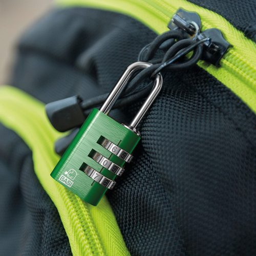 Basi-KS 611L-számzáras bőrönd lakat