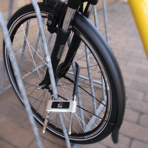 Basi-ZR 307 kerékpár U lakat biometrikus zárral