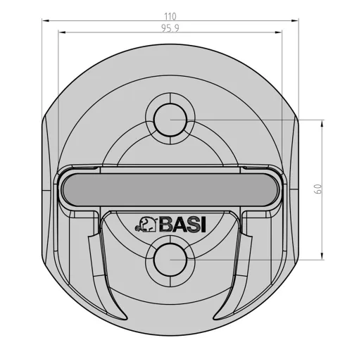 Basi-BWA 110 rögzítő horgony