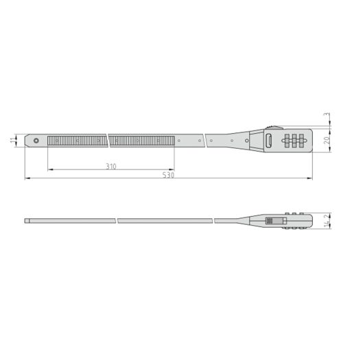 Basi-KBS 50-kötegelő zár