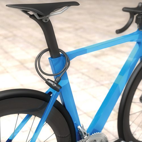 Basi-ZR 312 kulcsos kerékpárzár porvédővel