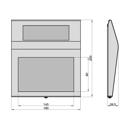 Basi-SHN 200-világító házszám