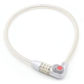   Burg Wachter-230 65 L számzáras biciklizár megvilágított számokkal