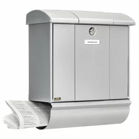   Burg Wachter-OlympSet 91600 SI extra nagyméretű kerítésen kívüli postaláda újságtartóval