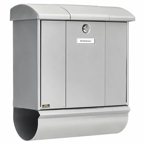 Burg Wachter-OlympSet 91600 SI extra nagyméretű kerítésen kívüli postaláda újságtartóval