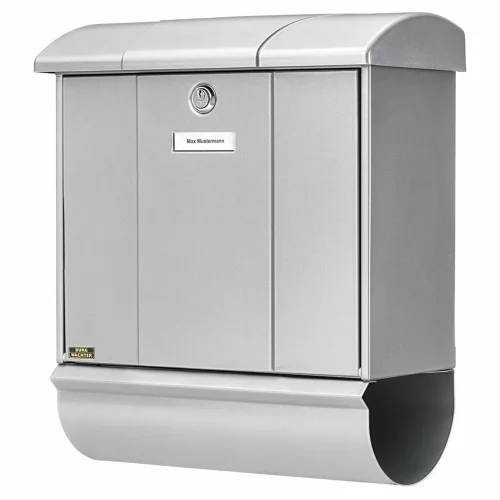 Burg Wachter-OlympSet 91600 SI extra nagyméretű kerítésen kívüli postaláda újságtartóval