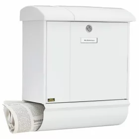   Burg Wachter-OlympSet 91600 W extra nagyméretű kerítésen kívüli postaláda újságtartóval