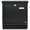 Burg Wachter-ComfortSet 91300 S nagyméretű kerítésen kívüli postaláda újságtartóval