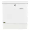 Burg Wachter-ComfortSet 91300 W nagyméretű kerítésen kívüli postaláda újságtartóval
