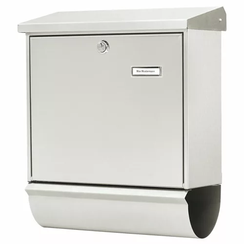 Burg Wachter-ComfortSet 39130 NI nagyméretű kerítésen kívüli postaláda újságtartóval