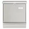 Burg Wachter-ComfortSet 39130 NI nagyméretű kerítésen kívüli postaláda újságtartóval