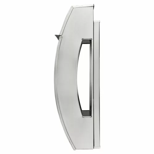 Burg Wachter-Hamburg 3815 NI luxus kerítésen kívüli postaláda újságtartóval