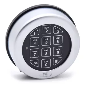   M-Locks-AL 3015-Alpha billentyűzet elemtartóval és LED világítással