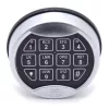 M-Locks-PL 3015-fém billentyűzet elemtartóval és LED világítással