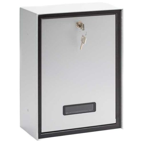 Silmec-Interno 380 kerítésbe építhető alumínium postaláda