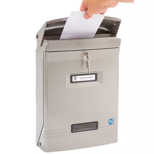 Silmec-Gioiosa-masszív alumínium postaláda