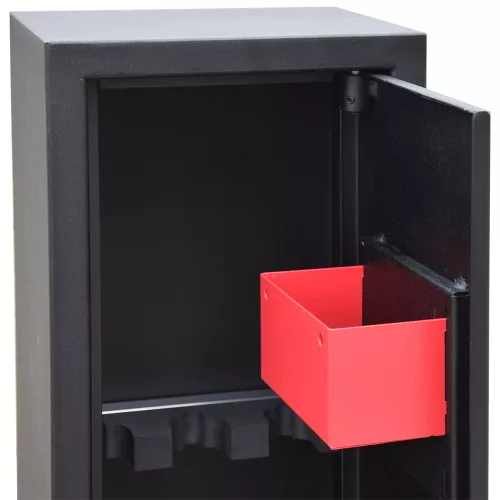 Technomax-TCH 3-fegyverszekrény kulcsos zárral