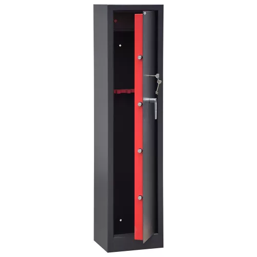 Technomax-TCH 5-fegyverszekrény kulcsos zárral