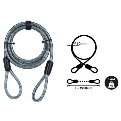 Yale-YC1/10/220/1 biztonsági szemes kábel