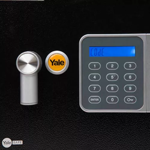 Yale-YSG/250/DB széf elektronikus zárral és LCD kijelzővel