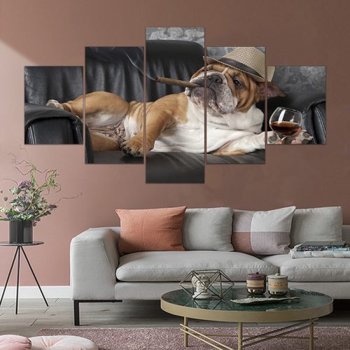 Vászon falikép szett, 5 részes, 150 X 80 cm