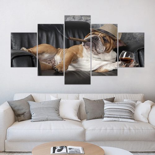 Vászon falikép szett, 5 részes, 150 X 80 cm