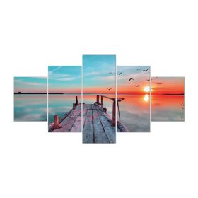 Vászon falikép szett, 5 részes, 150 X 80 cm