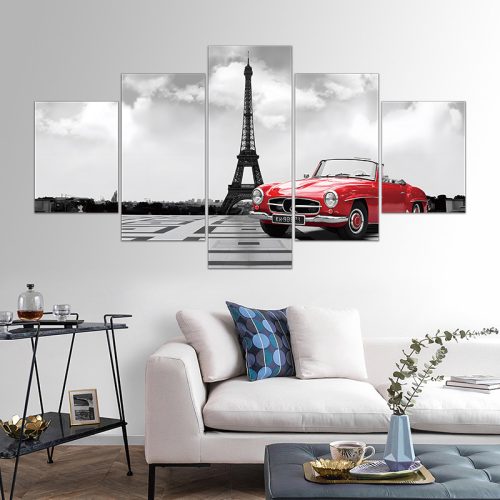 Vászon falikép szett, 5 részes, 150 X 80 cm