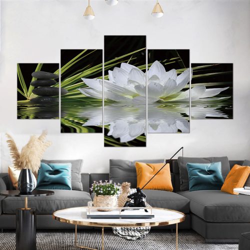 Vászon falikép szett, 5 részes, 150 X 80 cm