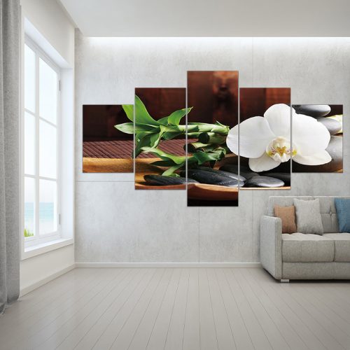 Vászon falikép szett, 5 részes, 150 X 80 cm