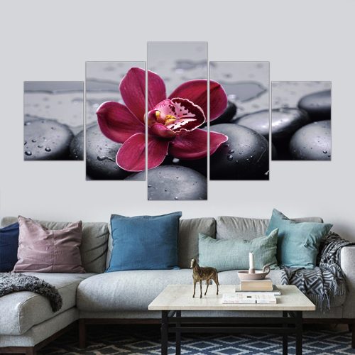 Vászon falikép szett, 5 részes, 150 X 80 cm