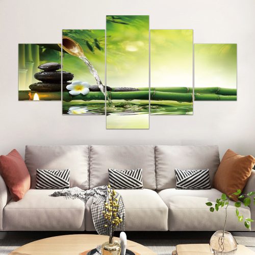 Vászon falikép szett, 5 részes, 150 X 80 cm