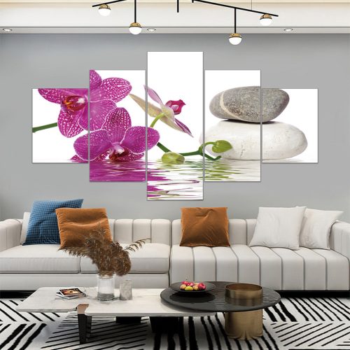 Vászon falikép szett, 5 részes, 150 X 80 cm