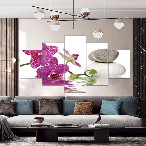 Vászon falikép szett, 5 részes, 150 X 80 cm