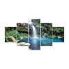 Vászon falikép szett, 5 részes, 150 X 80 cm