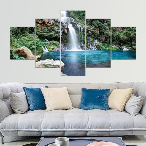 Vászon falikép szett, 5 részes, 150 X 80 cm