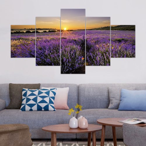 Vászon falikép szett, 5 részes, 150 X 80 cm